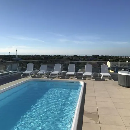 Contemporary Flat In With Pool Apartment