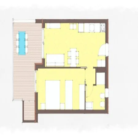 Contemporary Flat In With Pool Apartment *